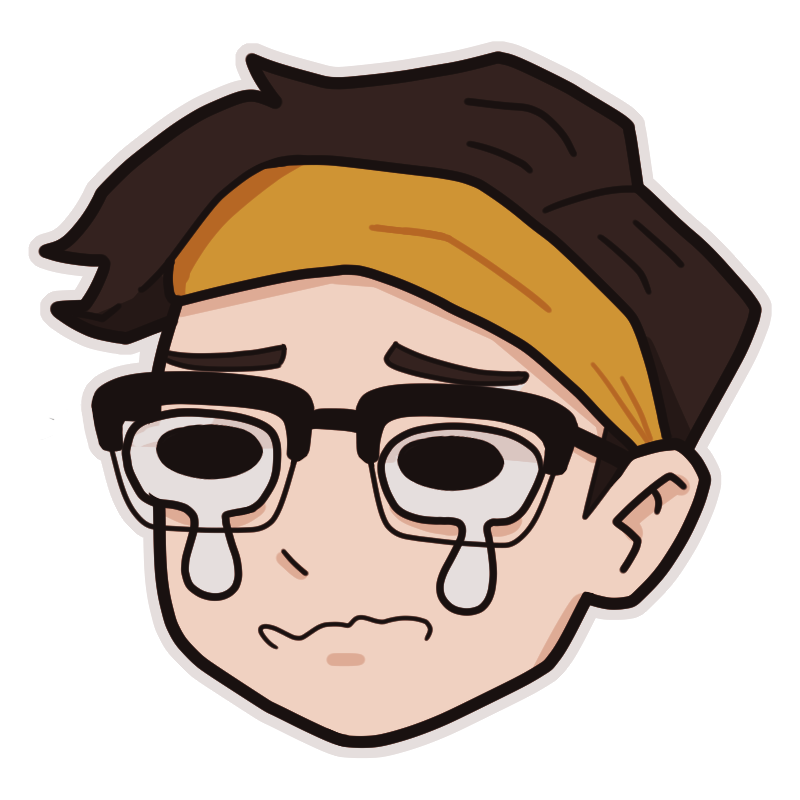 Two frogs sitting together on a lilypad.